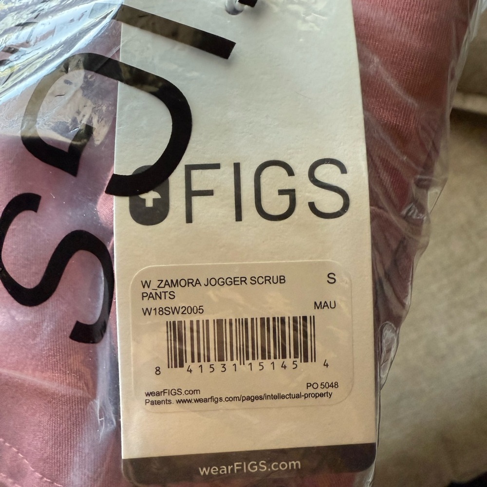 Figs Zamora Jogger Scrub Pants Mauve